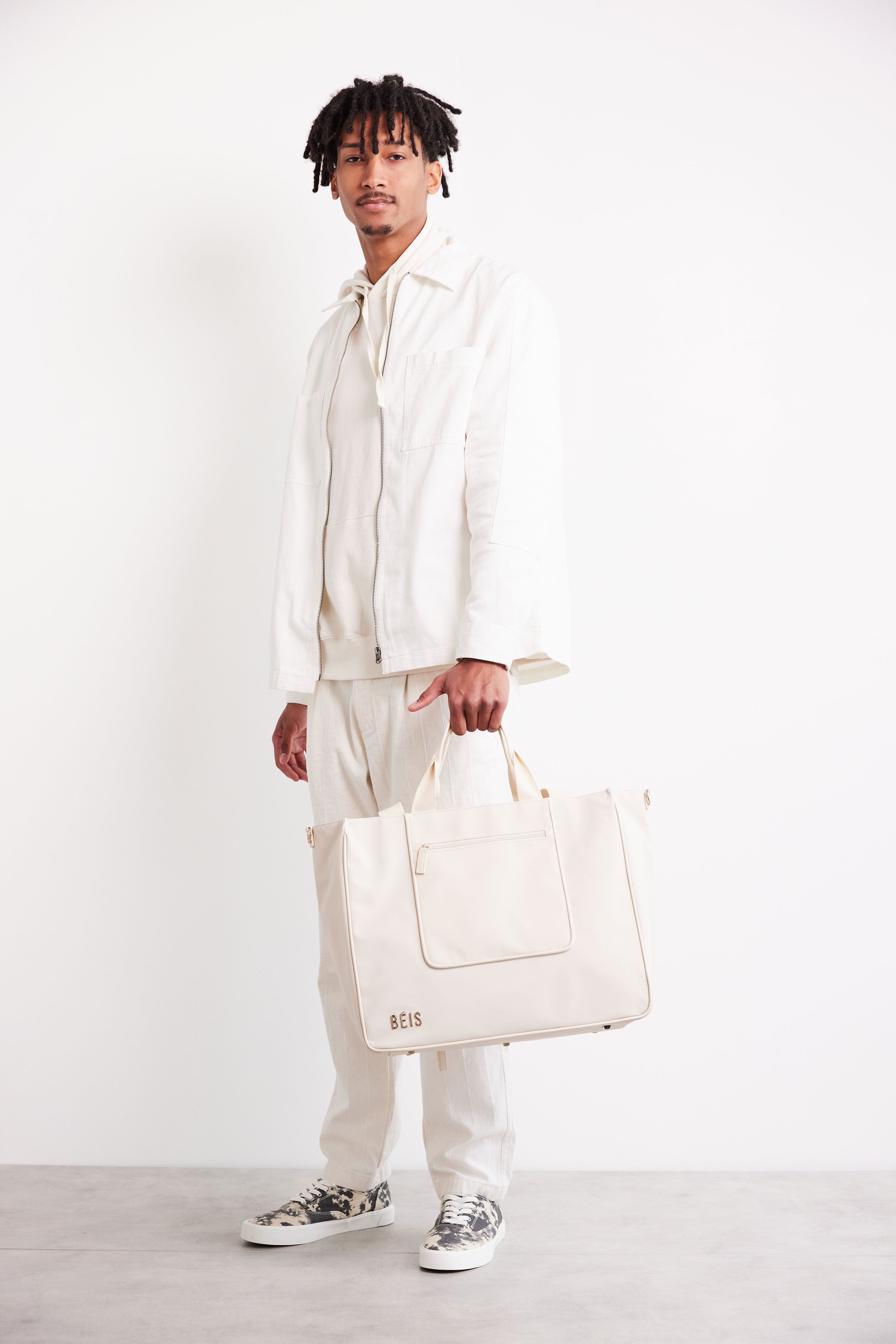 Beis The East West Tote in Beige