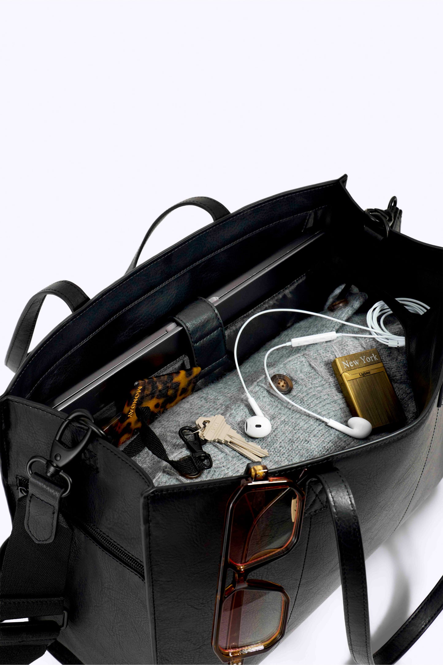 The Work Tote in Black