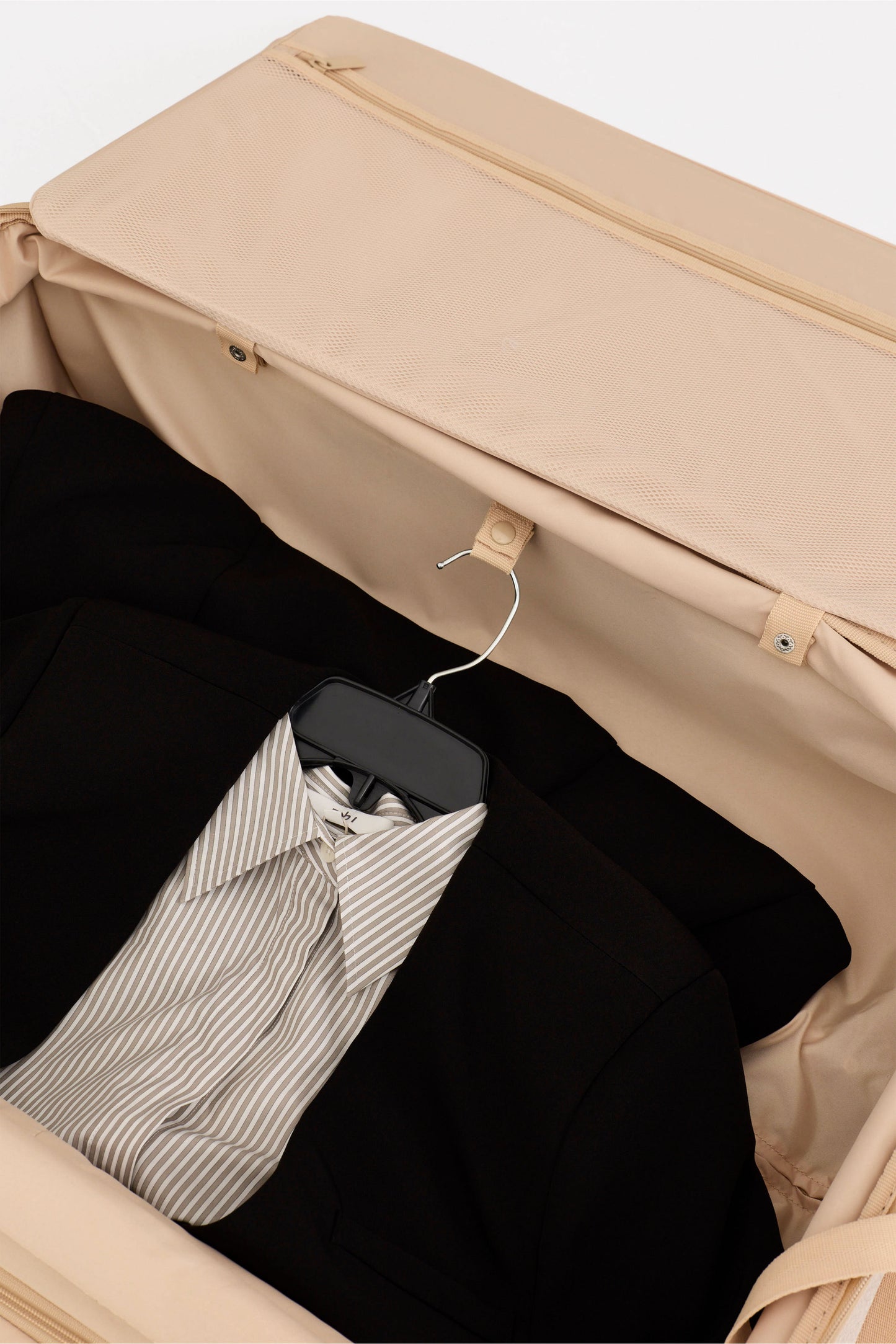 The Medium Check-In Roller in Beige