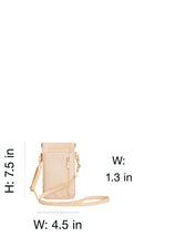 BÉIS 'The ID Crossbody Bag' In Beige - Crossbody Bag With ID Pocket