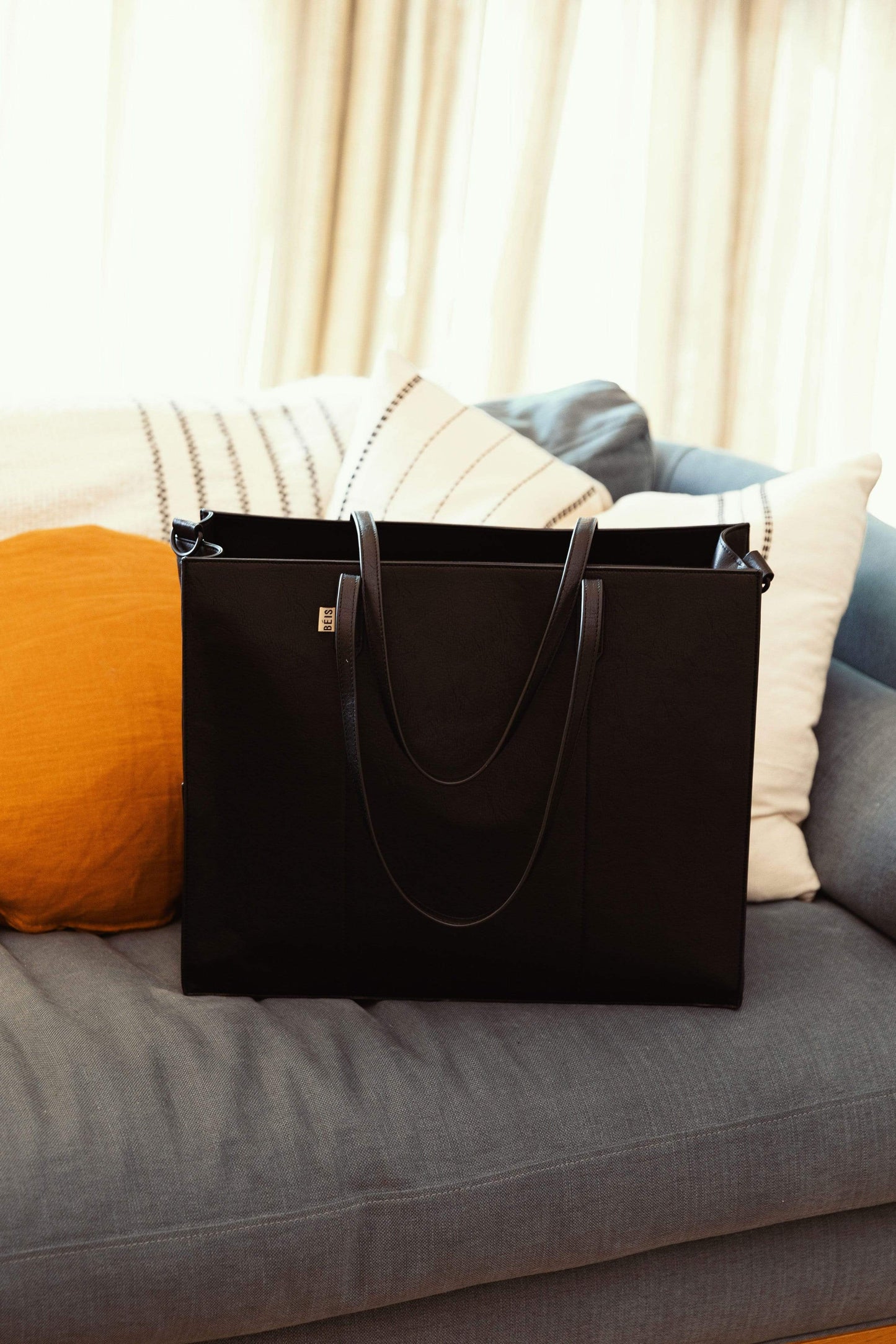 Resale The Large Work Tote in Black