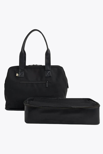 The Convertible Mini Weekender in Black