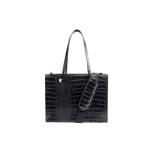 Resale The Work Tote in Black Croc