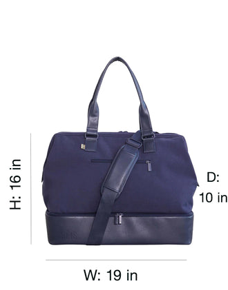 Blue weekender bag Clearance