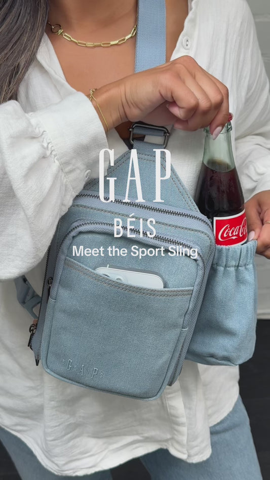 Gap x BÉIS The Sport Sling in Denim Blue