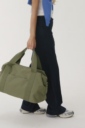 BÉIS 'The BÉISics Duffle' in Olive - Olive Green Overnight & Travel ...