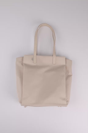 BÉIS 'The Commuter Tote' In Beige - Beige Commuter Tote For Work & Travel
