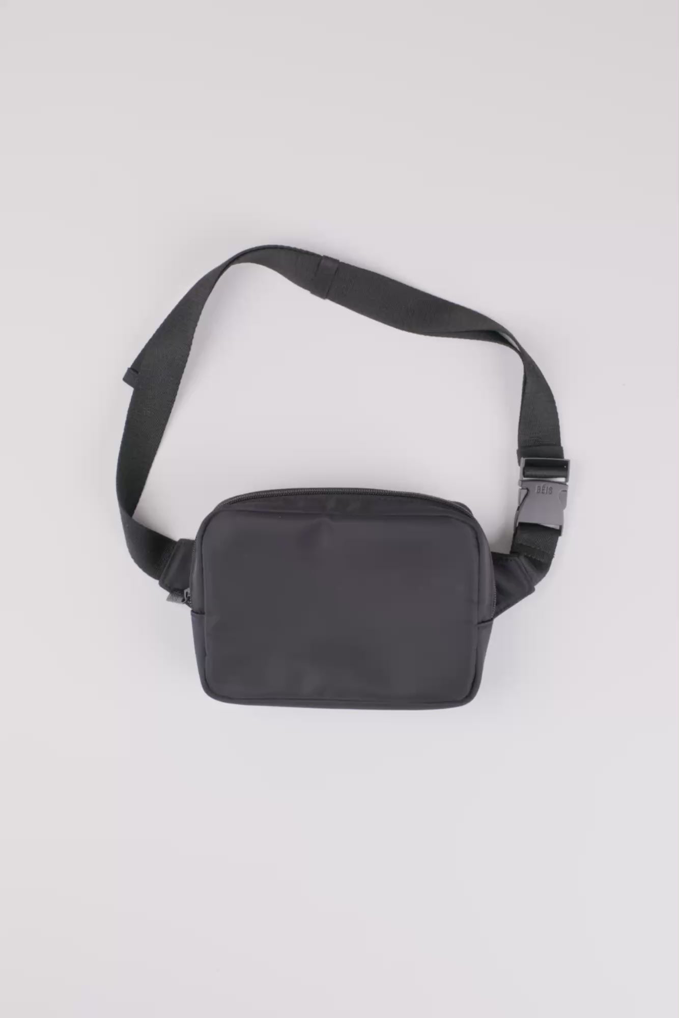 BÉIS 'The Belt Bag' In Black - Black Everyday Belt Bag