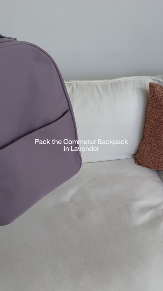 The Commuter Backpack in Lavender