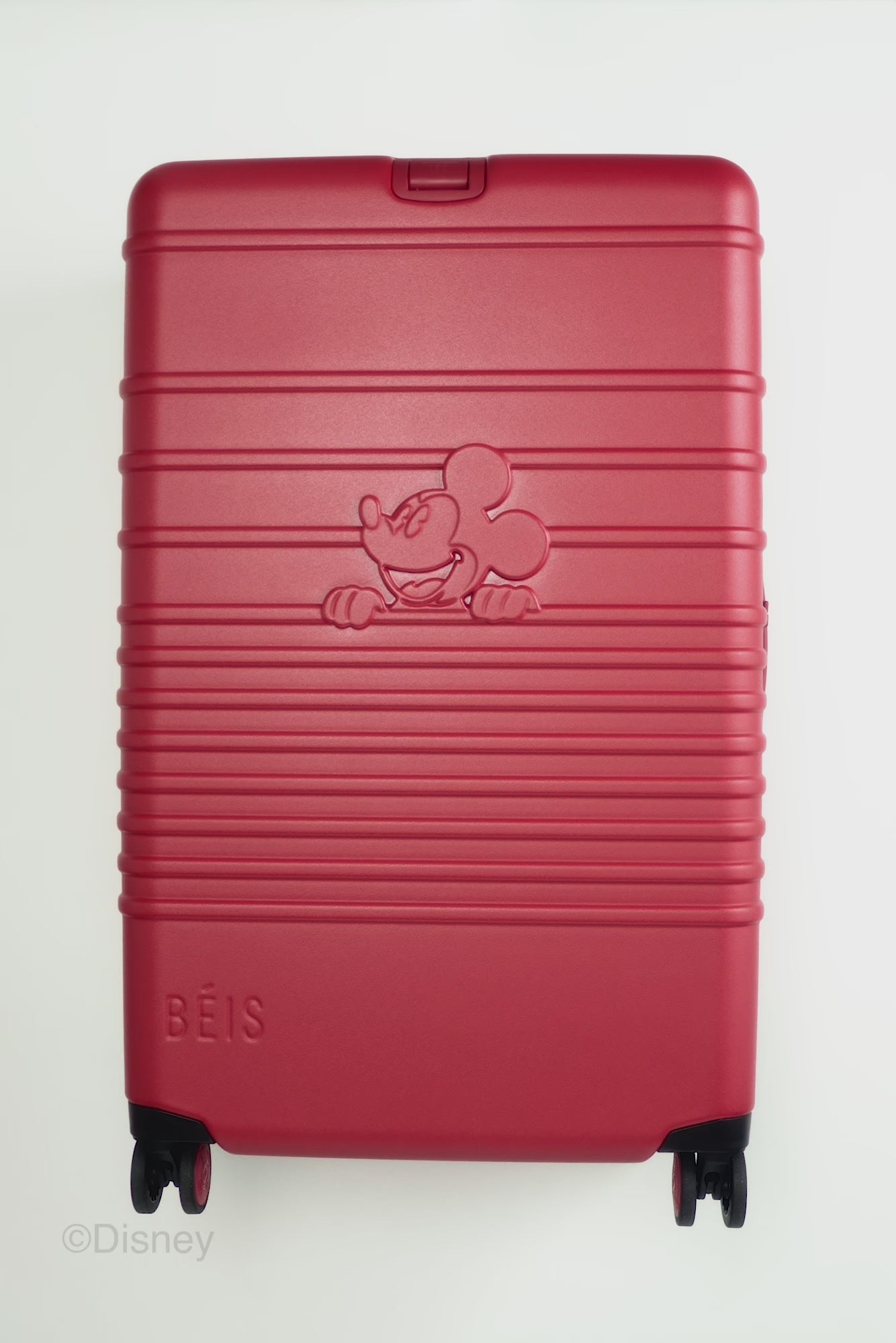 BÉIS 'The Disney Large Check-Roller' in Mickey Mouse Red - Red