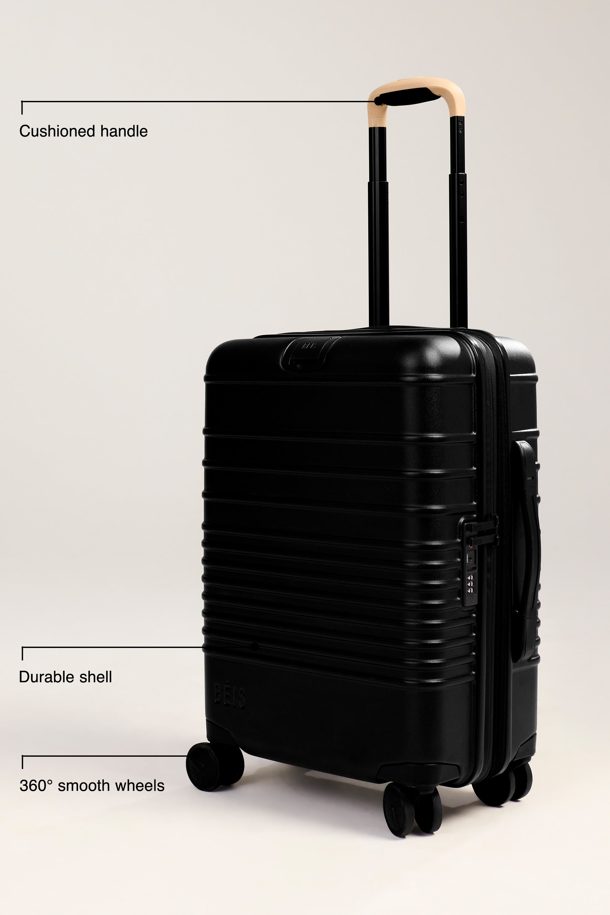 BÉIS 'The Carry-On Roller' in Black - 21