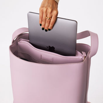 BÉIS 'The Wicked Tote' in Wicked Pink - Sleek Pink Tote Bag for Work ...
