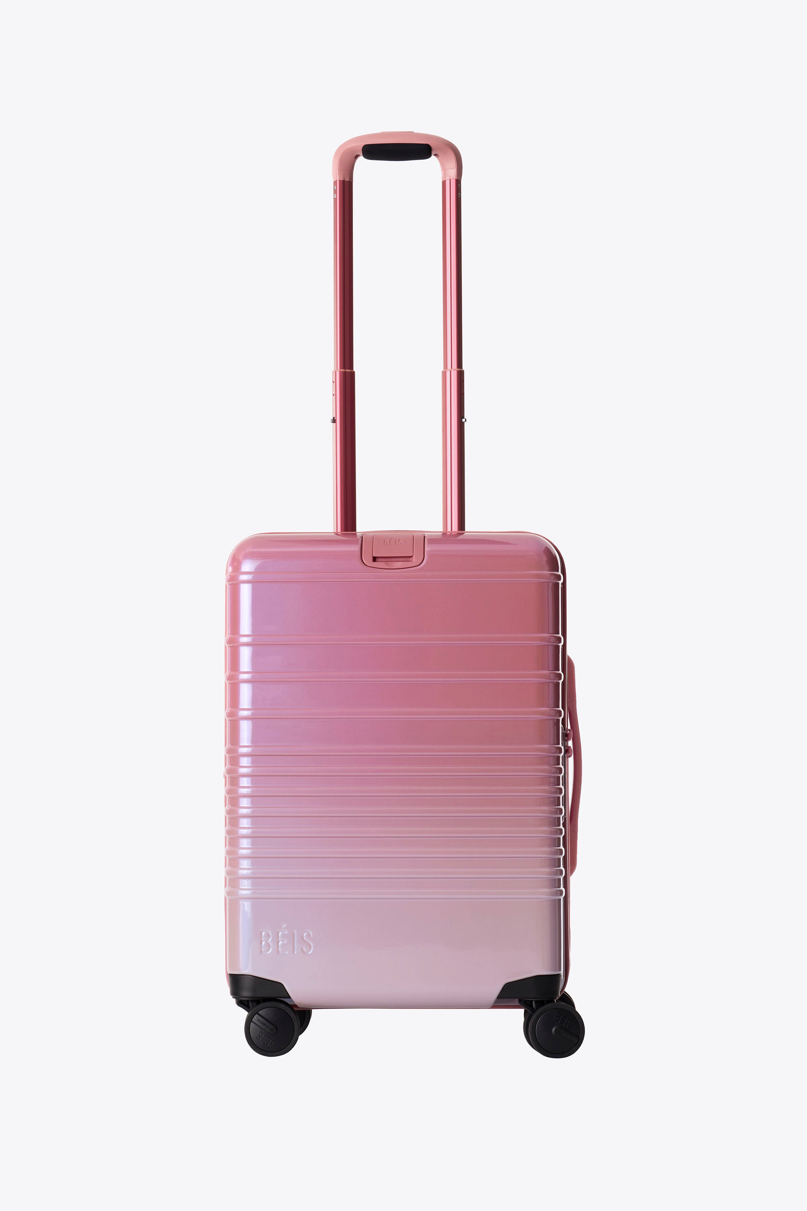 Baby pink luggage on sale