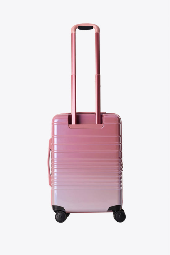 BÉIS 'The Carry-On Roller' in Wicked Pink - Iridescent Ombre Pink Carry ...