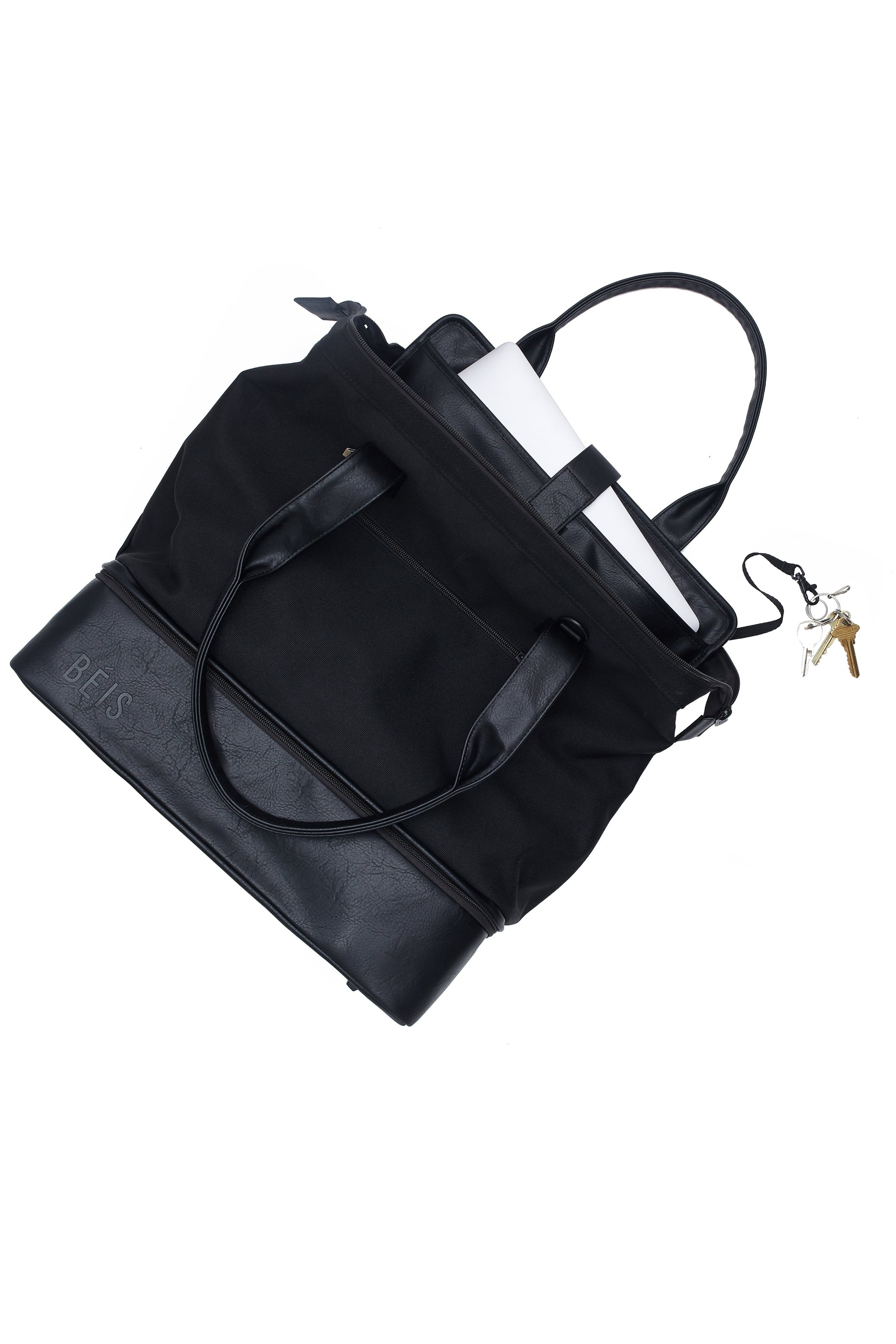 The Convertible Mini Weekender in Black