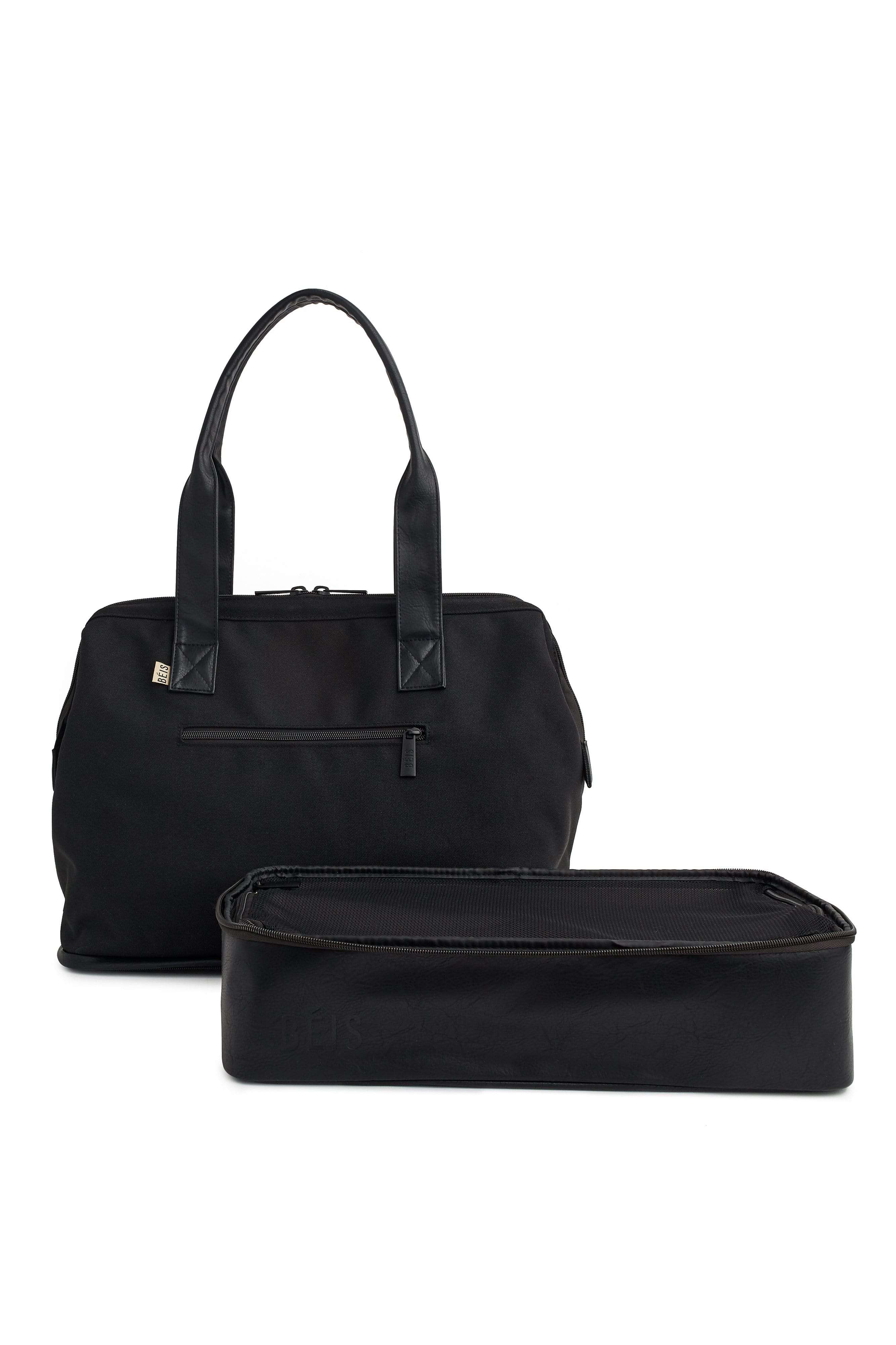 The Convertible Mini Weekender in Black