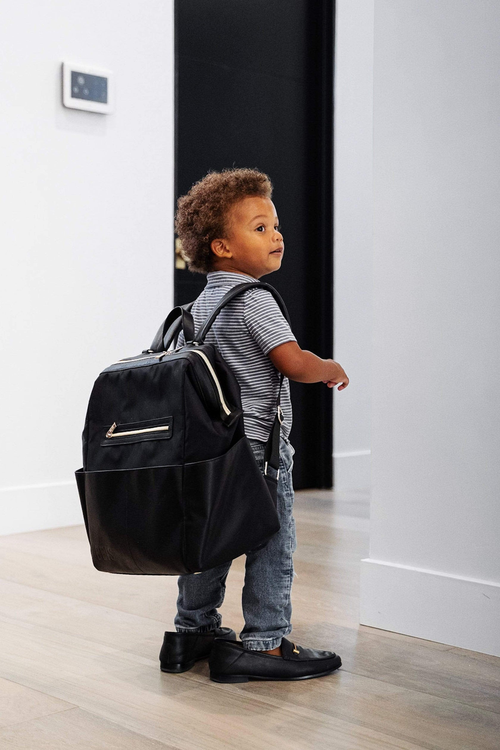 BÉIS 'The Diaper Backpack' in Black Black Diaper Bag & Diaper Backpack