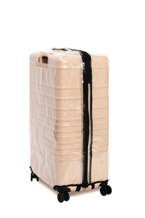 BÉIS 'The Large CheckIn Luggage Cover' Clear 29" Luggage Cover Protector