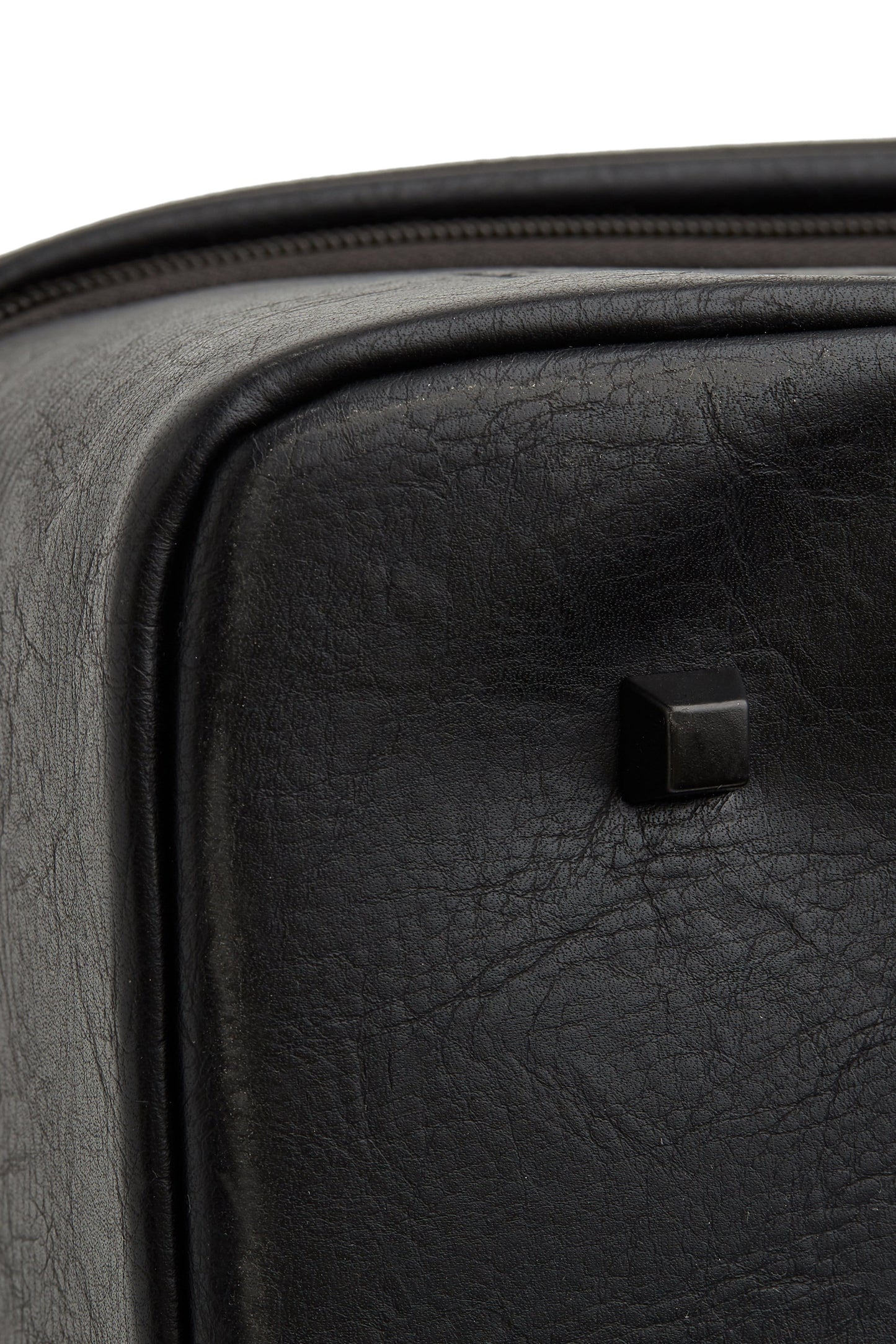 Convertible Weekender Black Bottom Detail