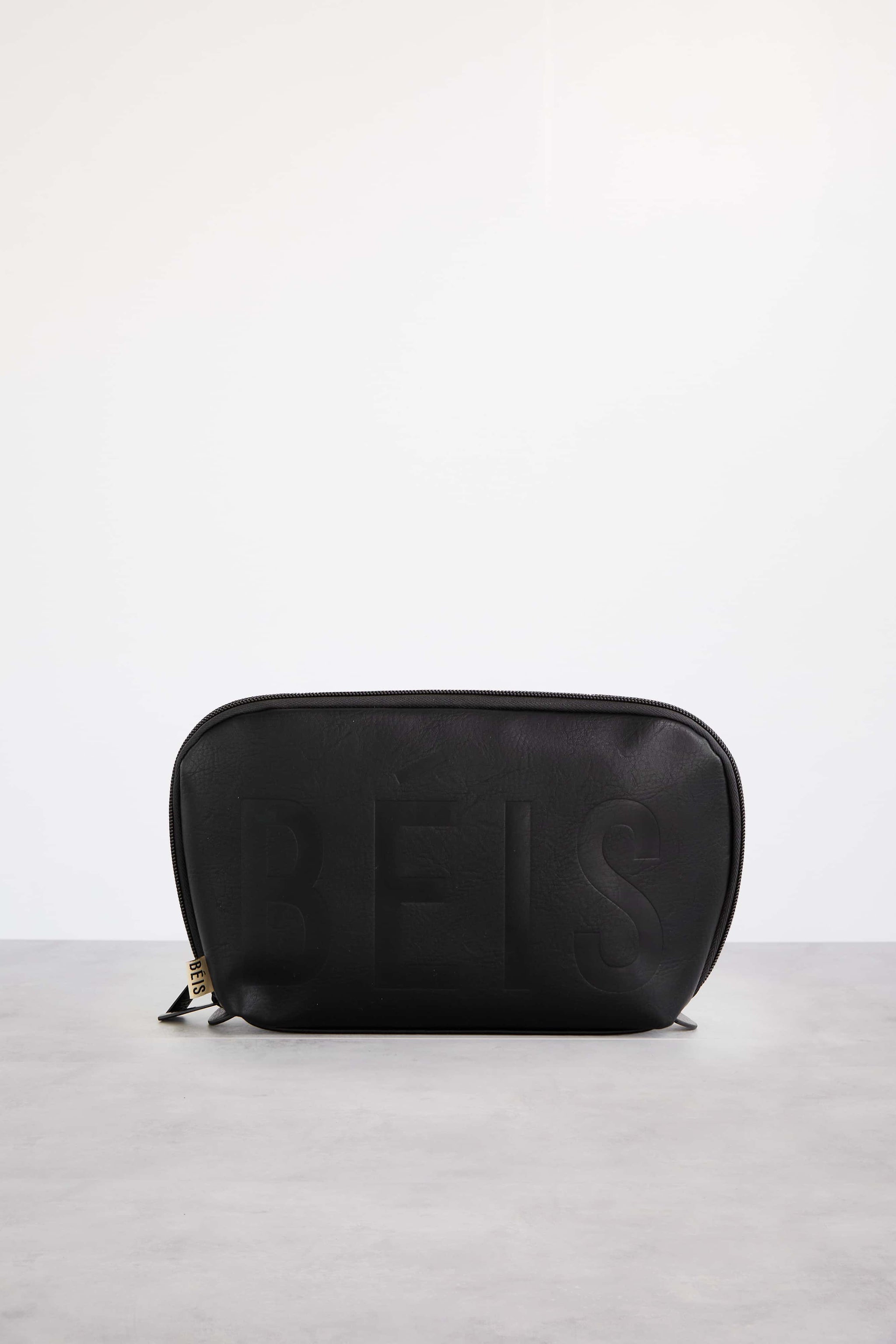 BÉIS 'The Cosmetic Pouch Set' in Black - Makeup Bag Set & Cosmetic ...