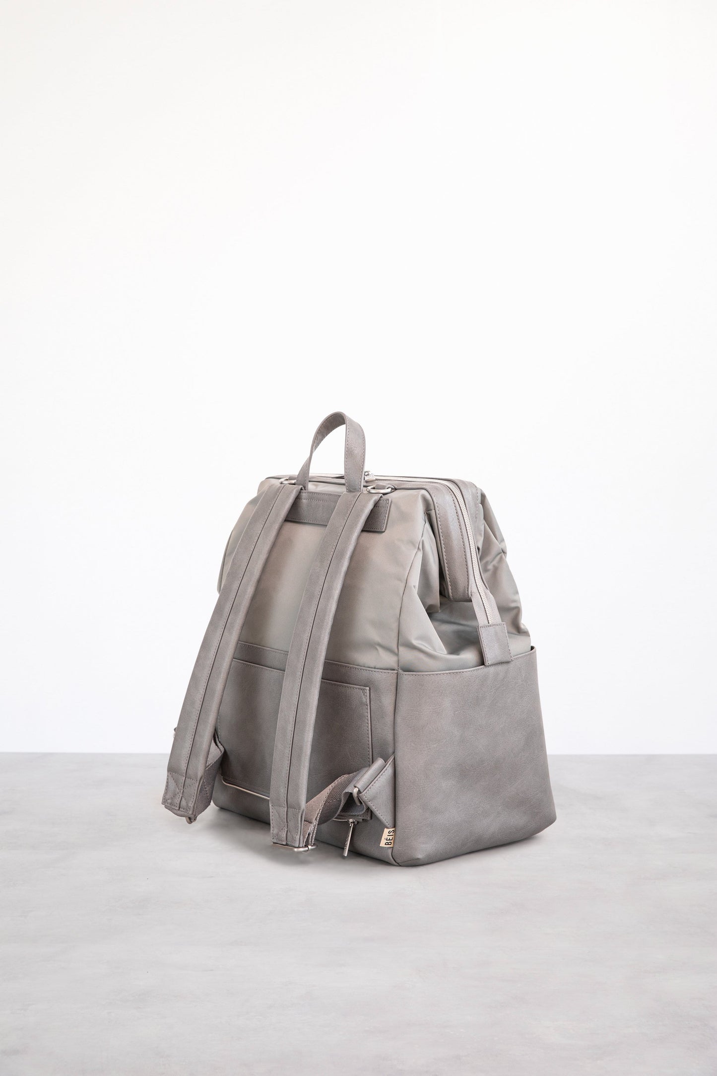 The Backpack Diaper Bag in Grey