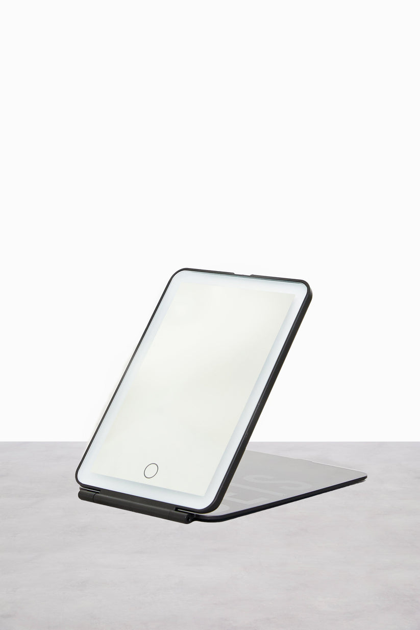 BÉIS 'The Light-Up Travel Mirror' - Travel Makeup Mirror With A Light