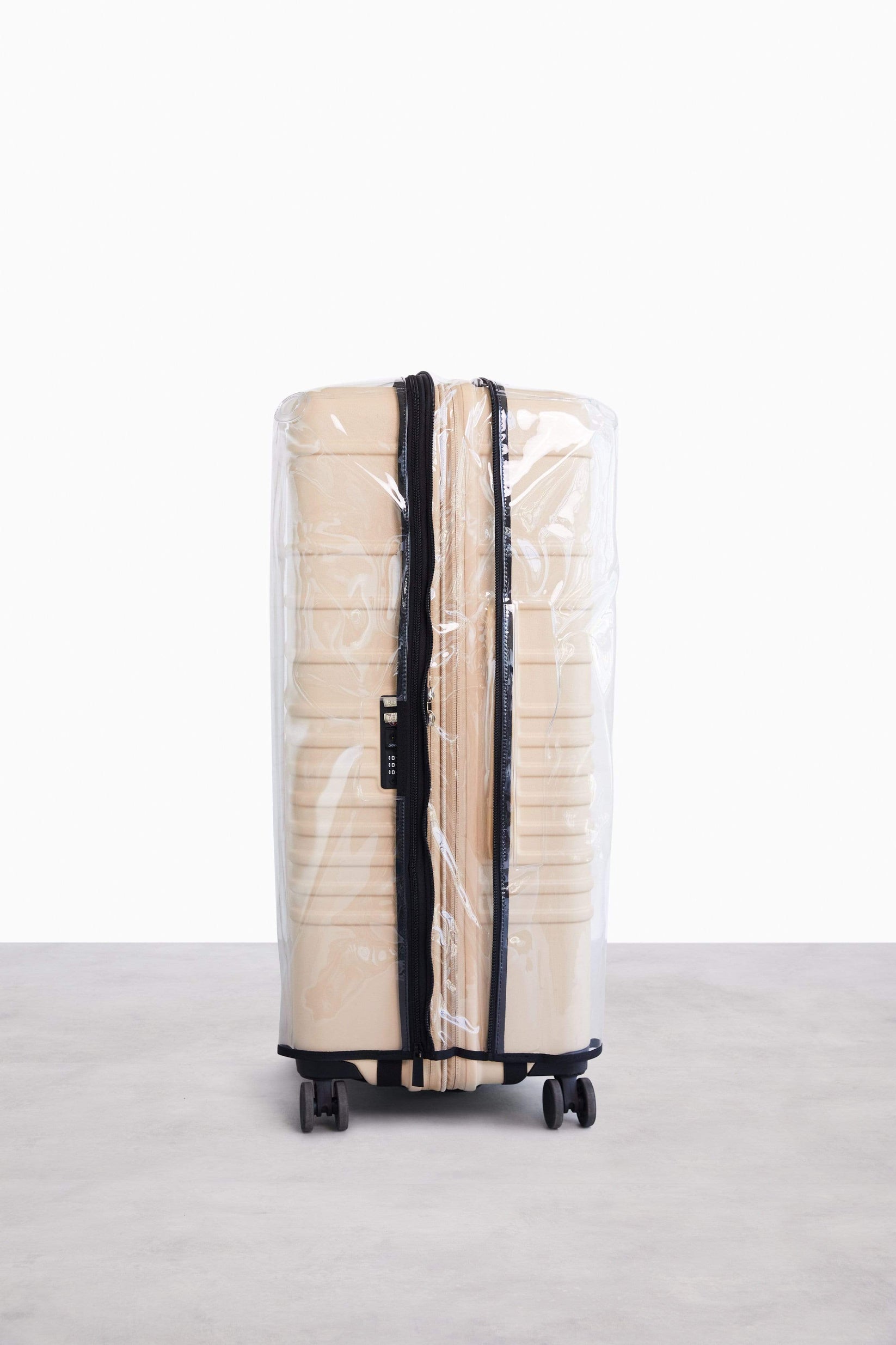 BÉIS 'The Large Check-In Luggage Cover' - Clear 29" Luggage Cover Protector