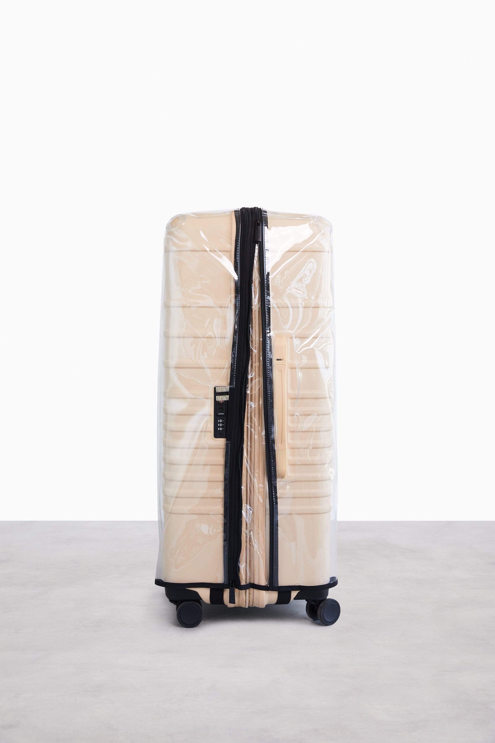 BÉIS 'The Large Check-In Luggage Cover' - Clear 29" Luggage Cover Protector