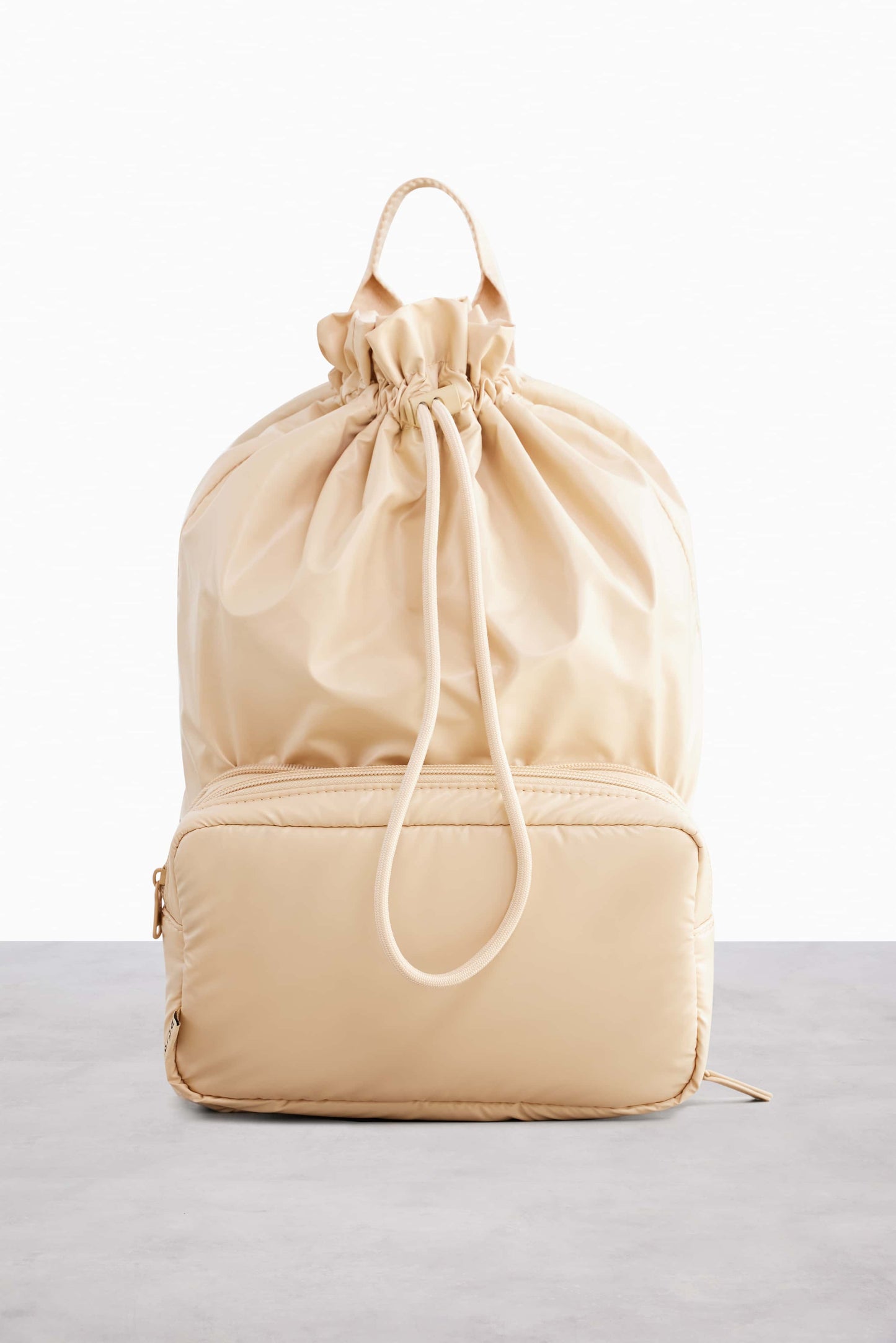 The Expandable Pouch in Beige