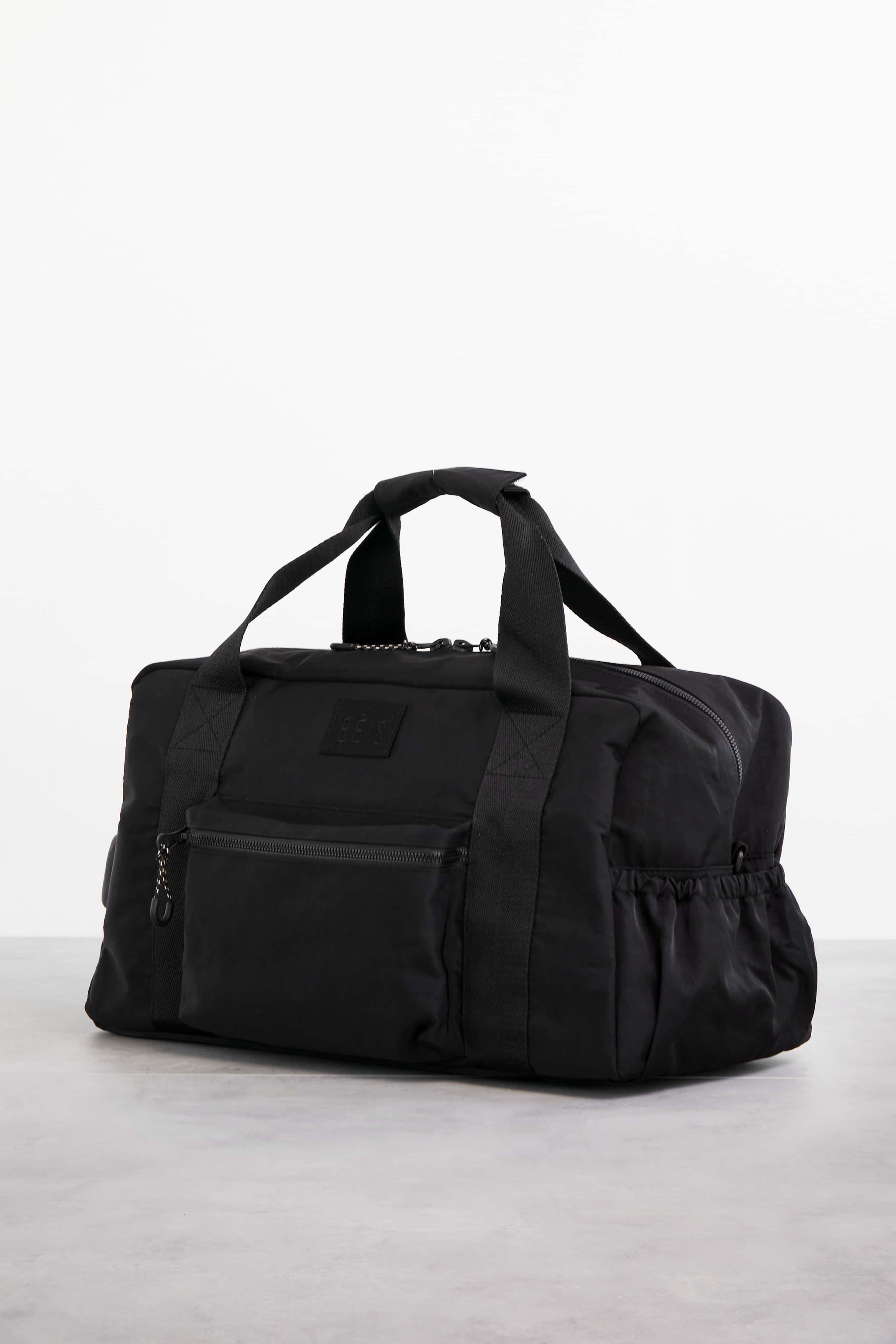 Black duffle store