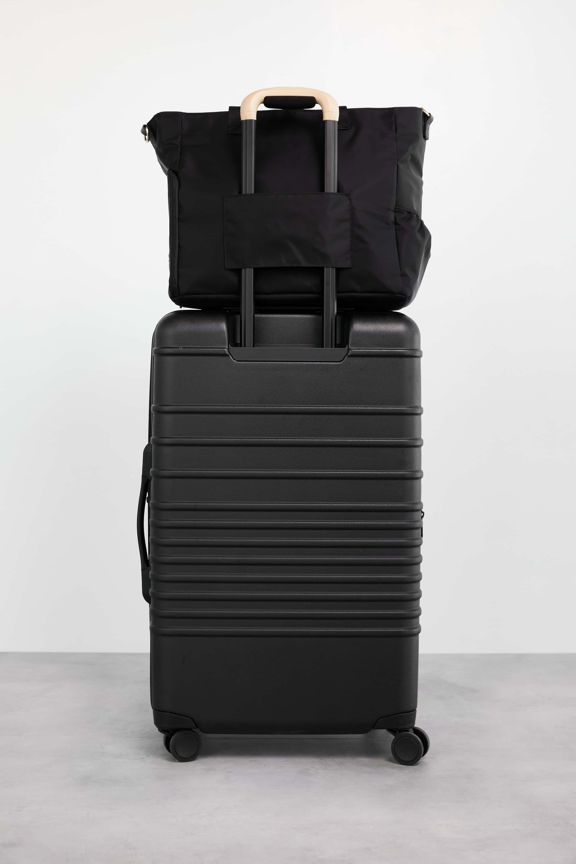 Pumping Bag Black Back Trolley Sleeve Luggage Stack