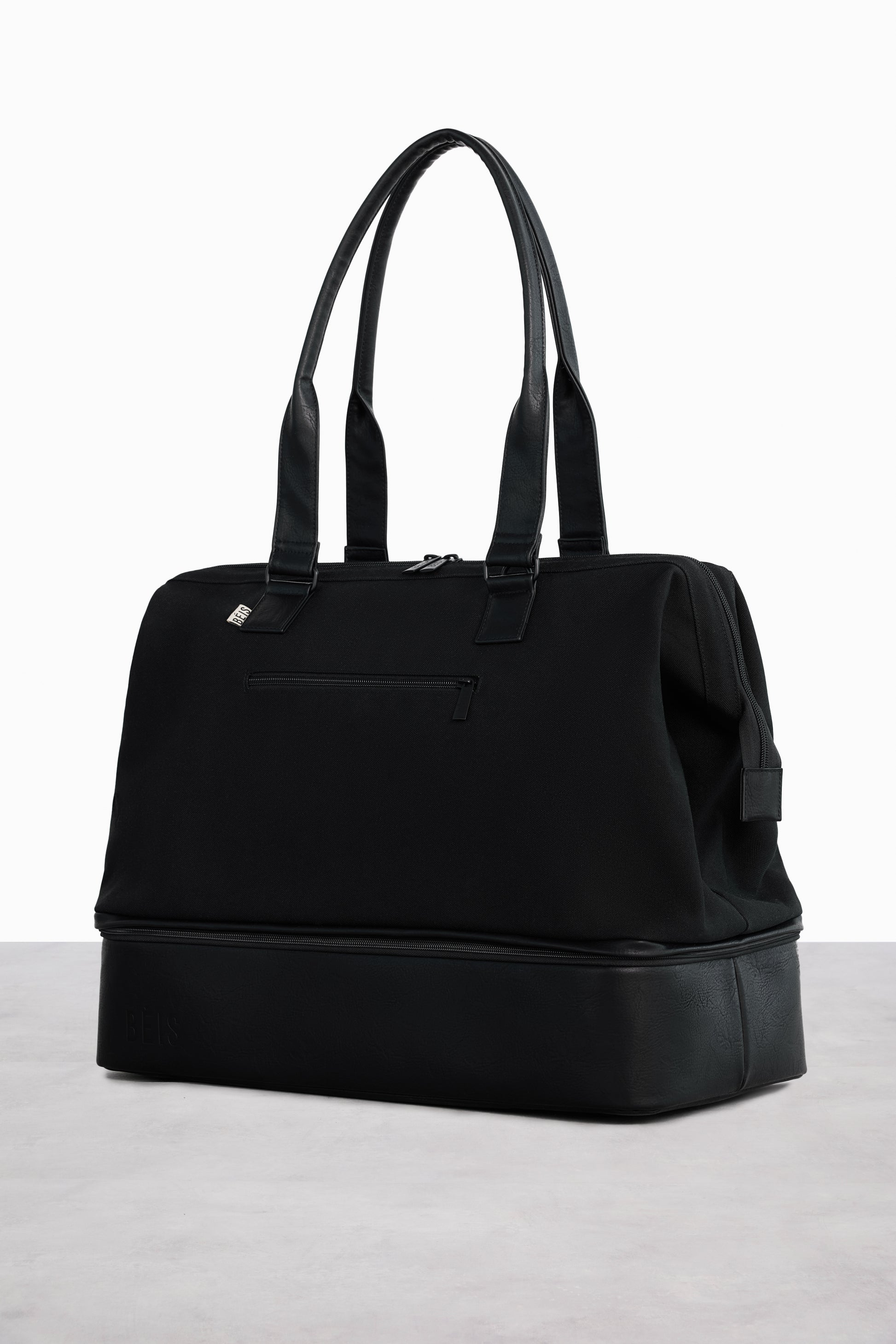 BÉIS 'The Weekender' in Grey - Grey Travel Bag & Duffle Bag