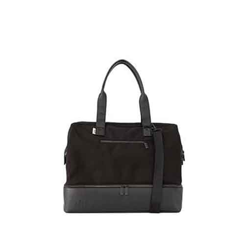 B IS The Weekender in Black Black Travel Bag Overnight Bags