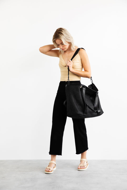 The Naturals Tote in Black