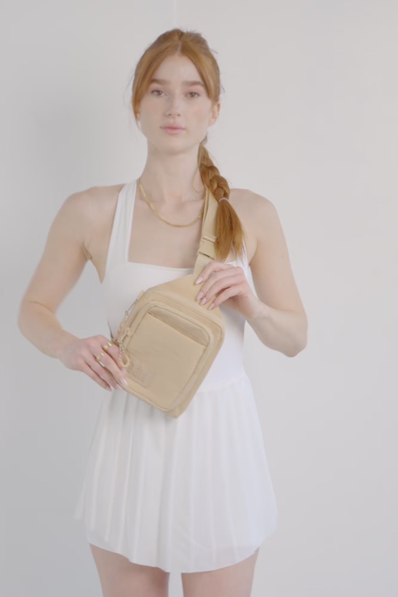 BÉIS 'The Survival Sling' in Black - Travel Sling Bag & Designer Sling Bag