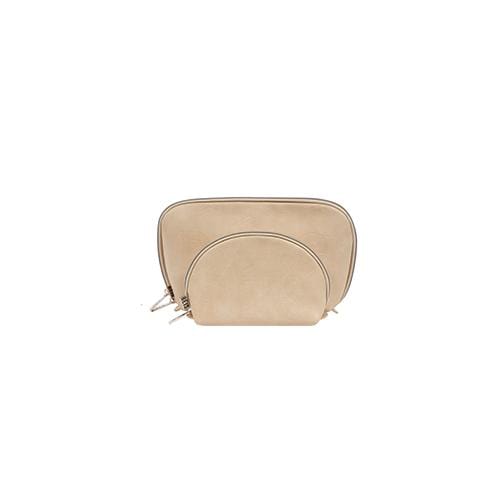 Louis Vuitton LV cosmetic pouch leather new Beige ref.498736 - Joli Closet