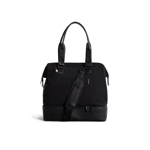 B IS The Mini Weekender in Black Black Travel Bag Duffle Bag