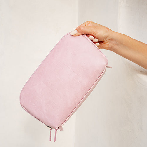 ThreeTwoOne Nylon Makeup Bag - Pink