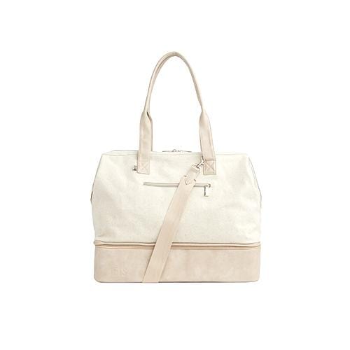 Beis weekend travel tote beige Clearance