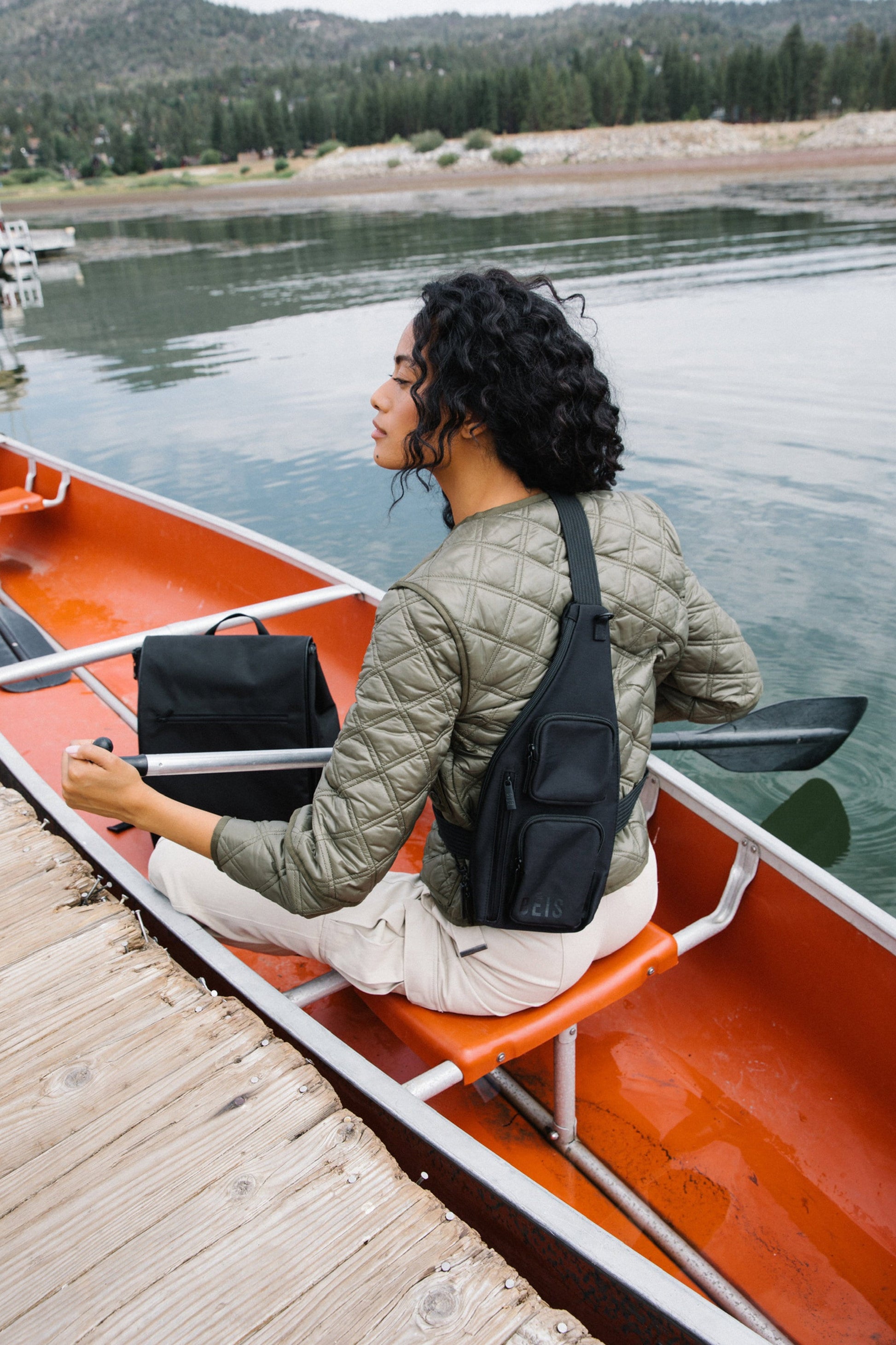 Survival Sling Black Lifestyle Canoe Bag