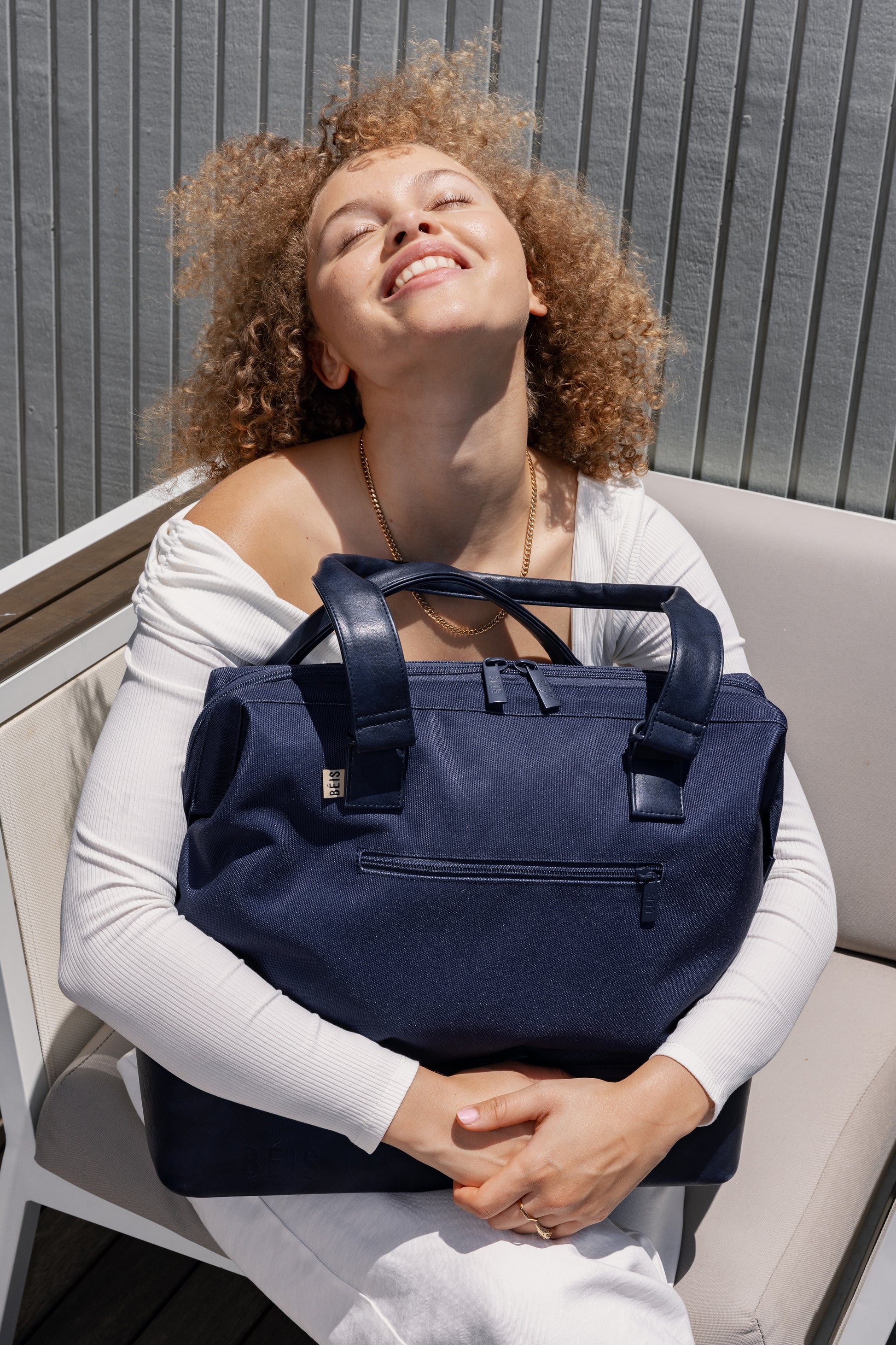 Beis weekender navy Clearance