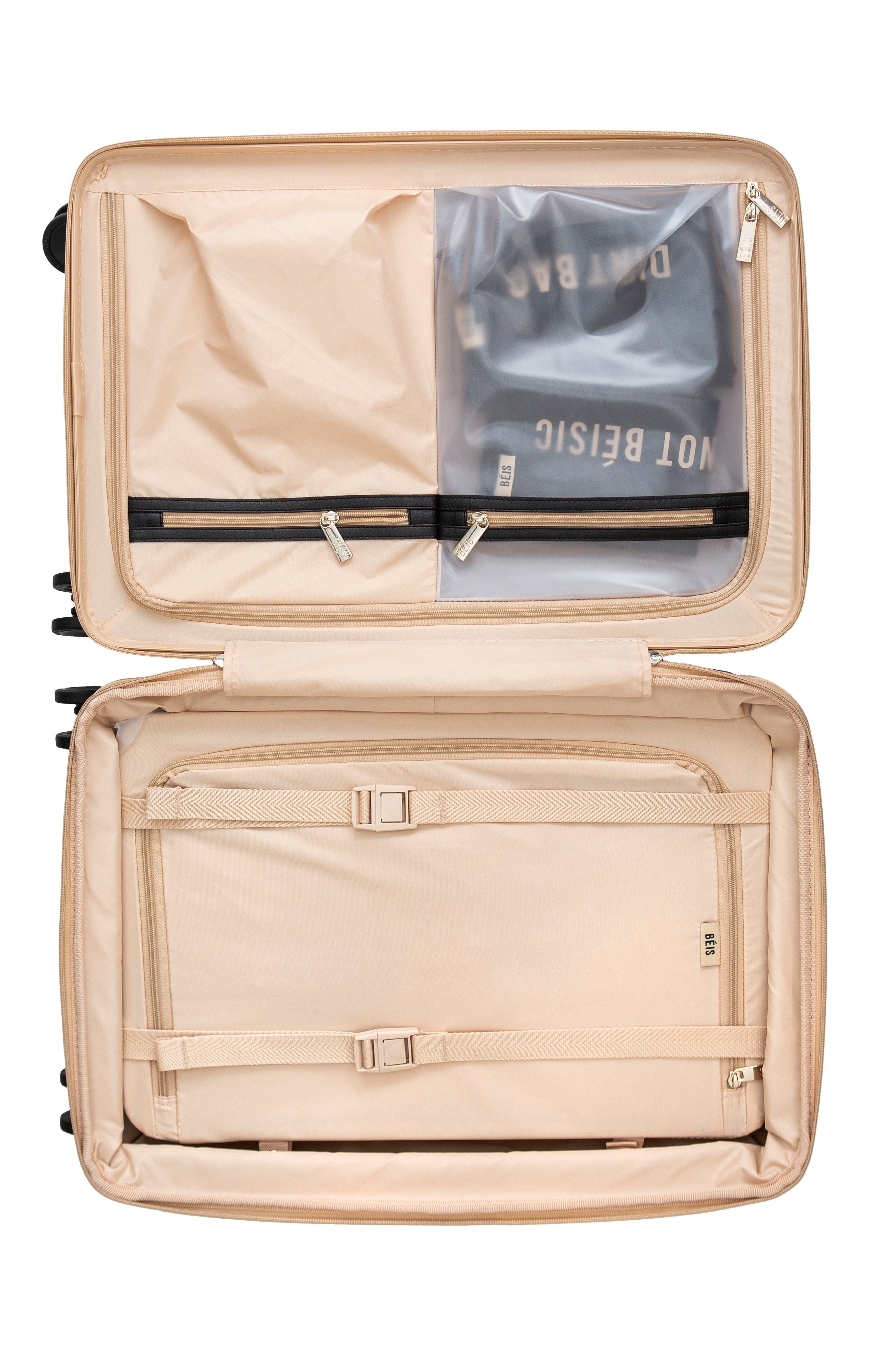 B IS The Carry On Roller in Beige 21